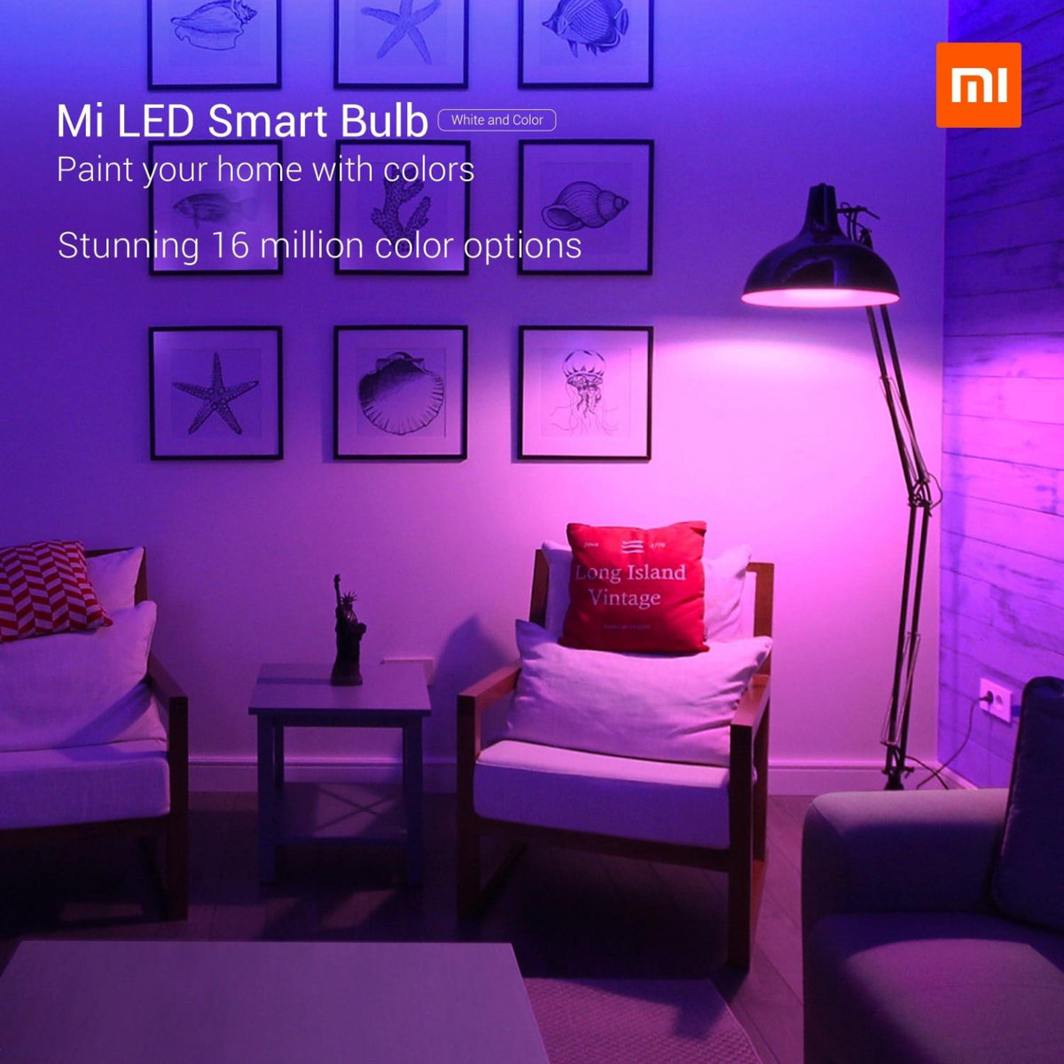 Xiaomi Mi Smart Ampolleta Led Blanco y Color