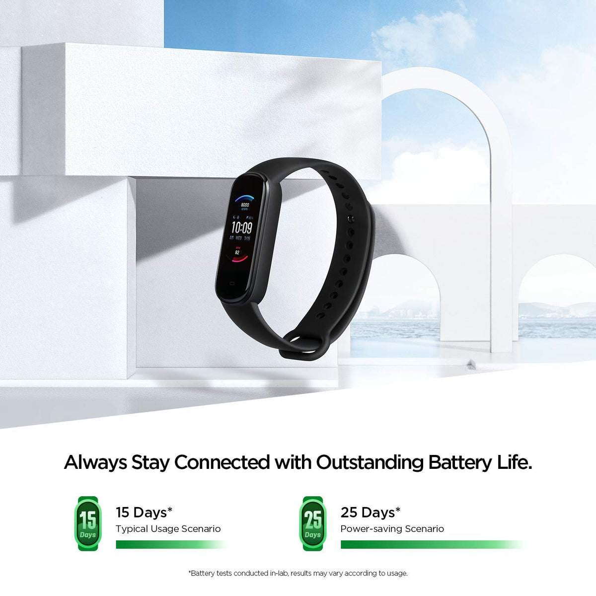 Amazfit Band 5- Bio tracker PPG2/ SpO2/ Alexa