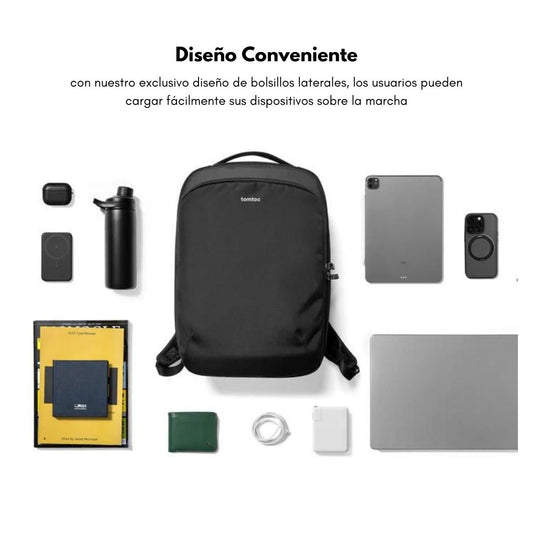 Tomtoc Mochila Explorer-T60 para Notebook 15.6" y MacBook Pro 16" 15L