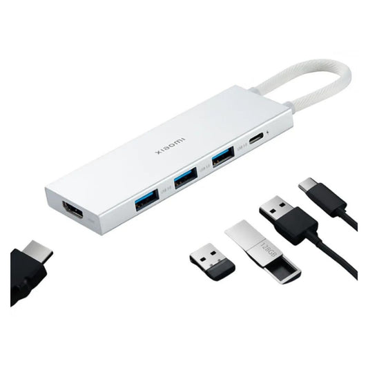 Xiaomi Adaptador Multipuerto Docking Station Tipo C 5 en 1