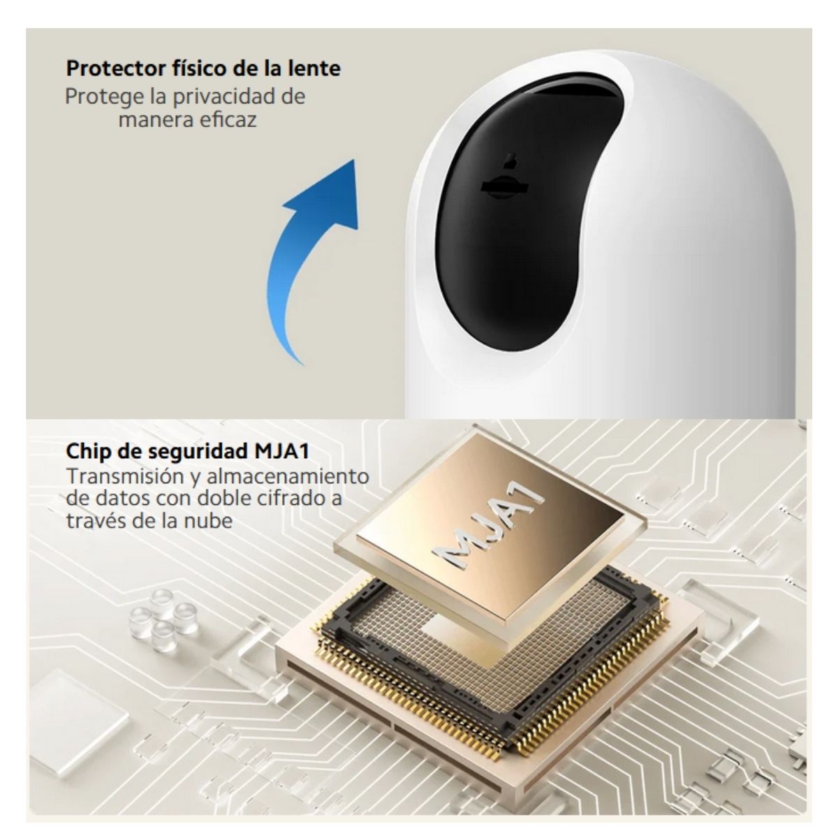 Xiaomi Cámara de Seguridad Inteligente C500 Pro