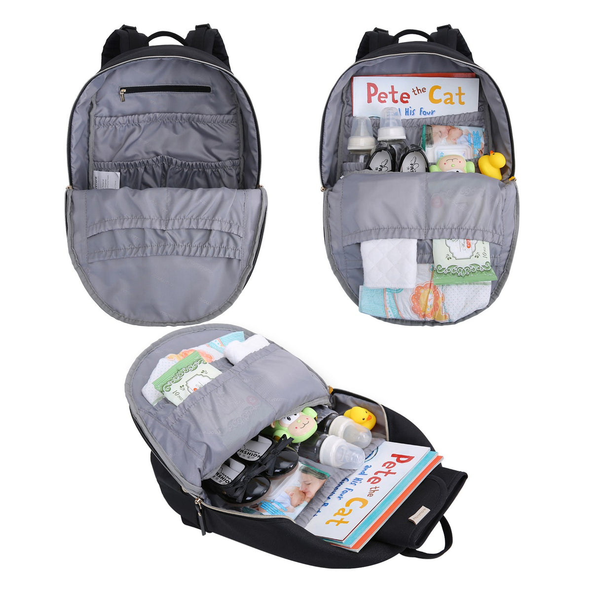 Mommore - Mochila pequeña para pañales SIENA