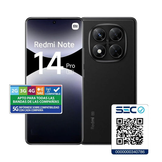 Xiaomi Redmi Note 14 Pro Red 5G 8GB de RAM + 256GB de Memoria