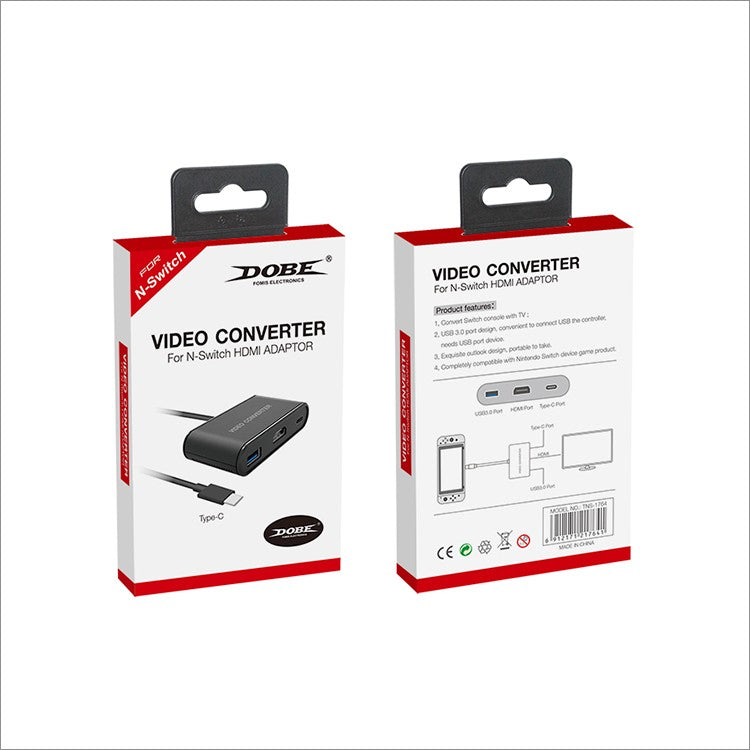 Dobe Adaptador Tipo C A Hdmi Usb 3.0 Y Tipo C Para Nintendo - imagen 5