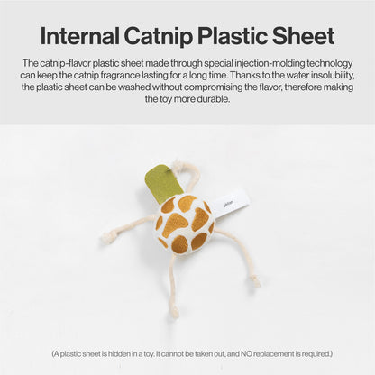Pidan® Peluche Gato Con Catnip Serie Monster Avestruz - imagen 3