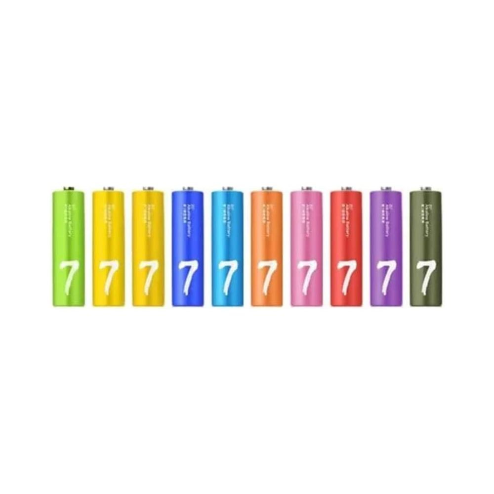 Xiaomi Pilas Alcalinas Desechables AAA Arcoiris (10 unidades)