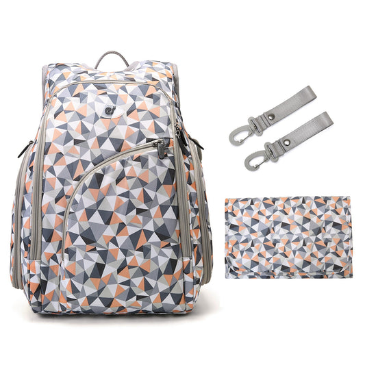 Mommore - Mochila para pañales 360 apertura completa