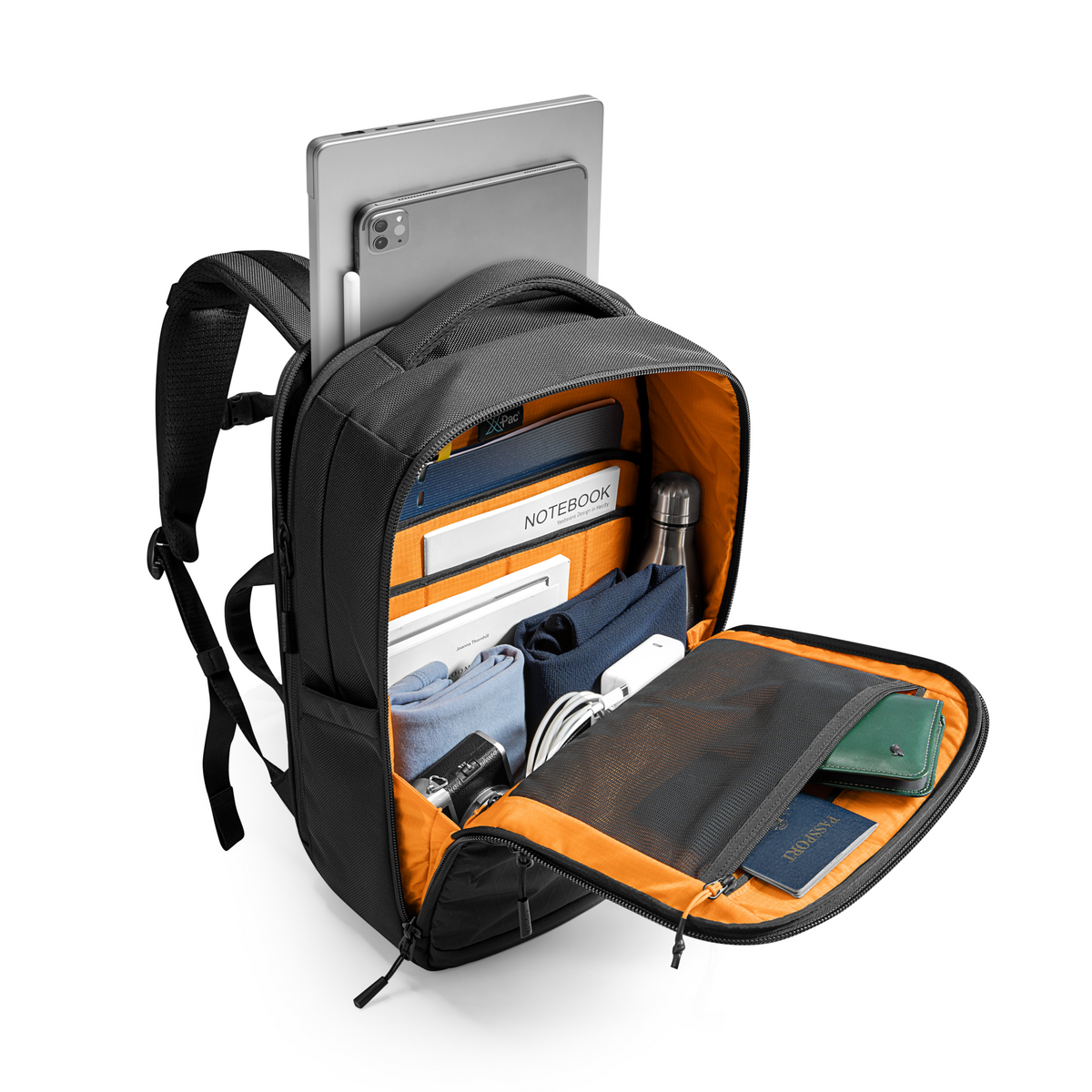 Tomtoc Mochila TechPack-T73 X-Pac para Notebook hasta 16" y iPad Pro 12,9"