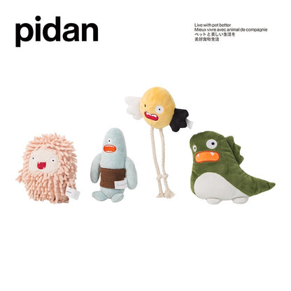 Pidan Peluche Catnip - Pequeño Monstruo - Verde Claro
