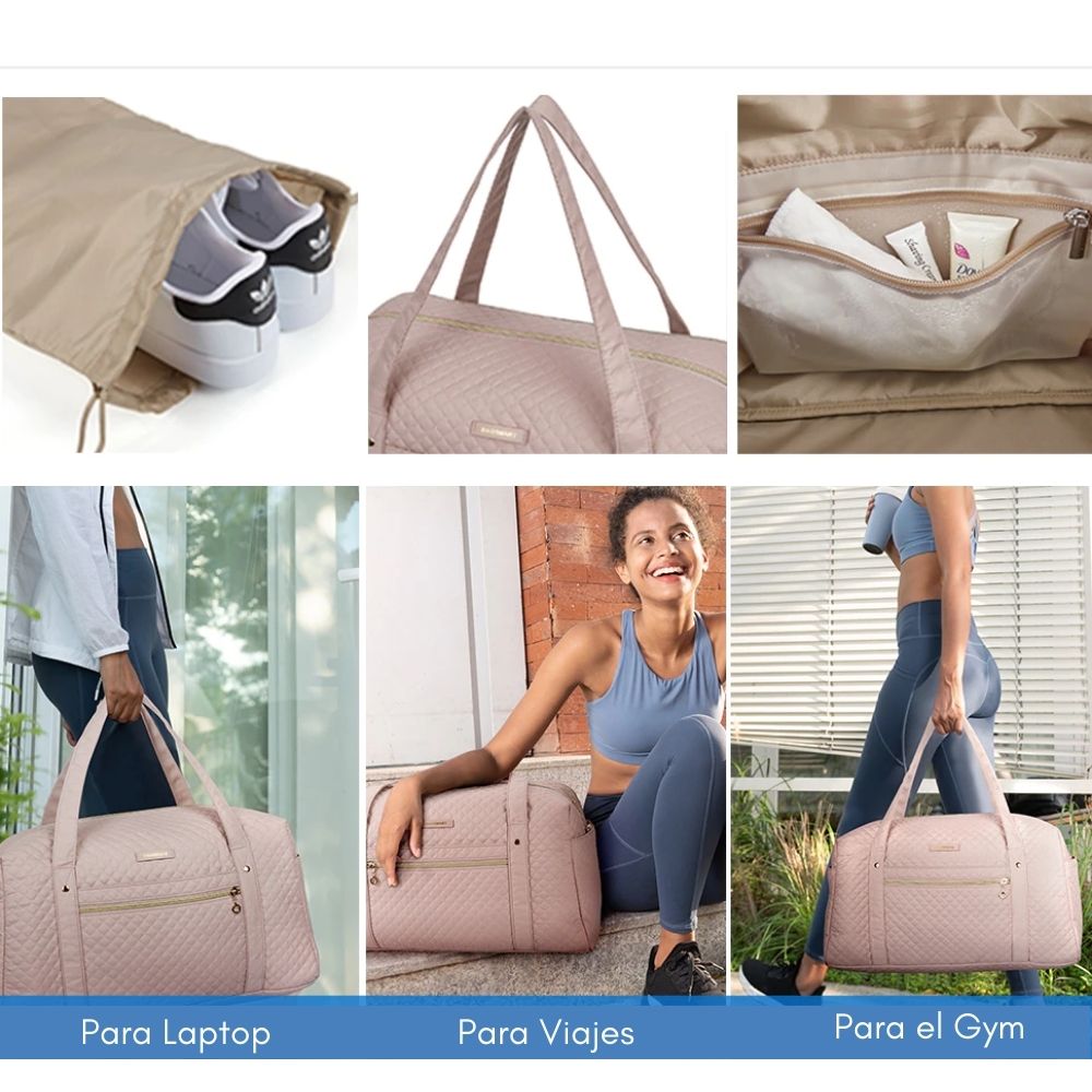 Bagsmart Bolso Fin de Semana con Bolsa para Zapatos
