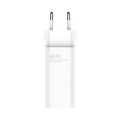 Xiaomi Cargador Mi 65W Tecnología GaN USB Tipo A + USB Tipo C