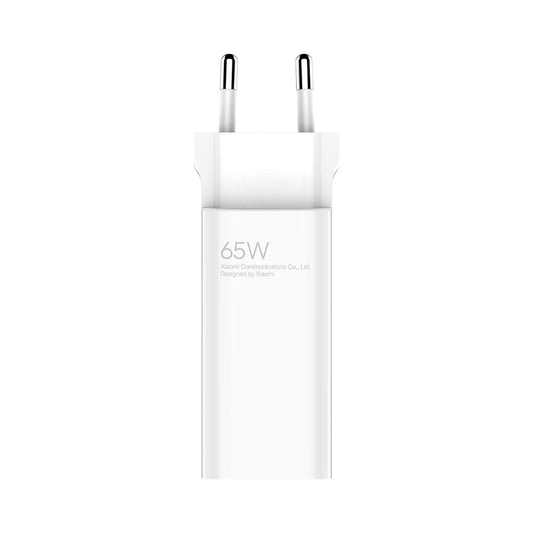 Xiaomi Cargador Mi 65W Tecnología GaN USB Tipo A + USB Tipo C