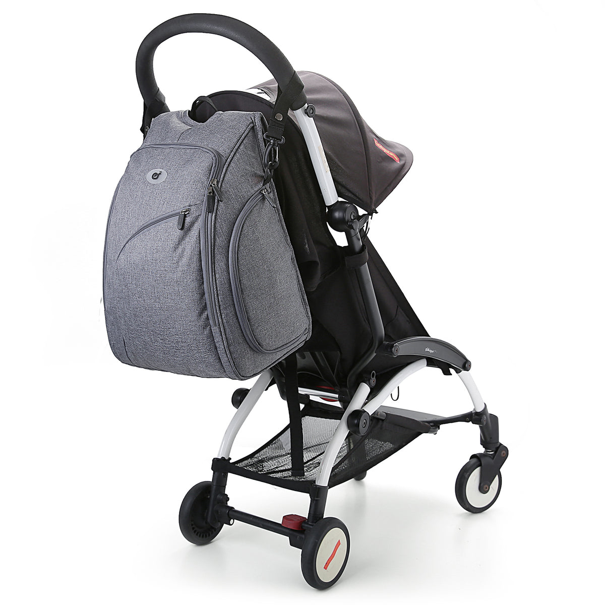 Mommore - Mochila para pañales 360 apertura completa