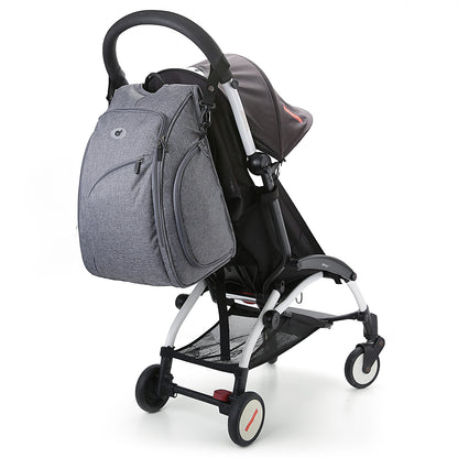 Mommore - Mochila para pañales 360 apertura completa