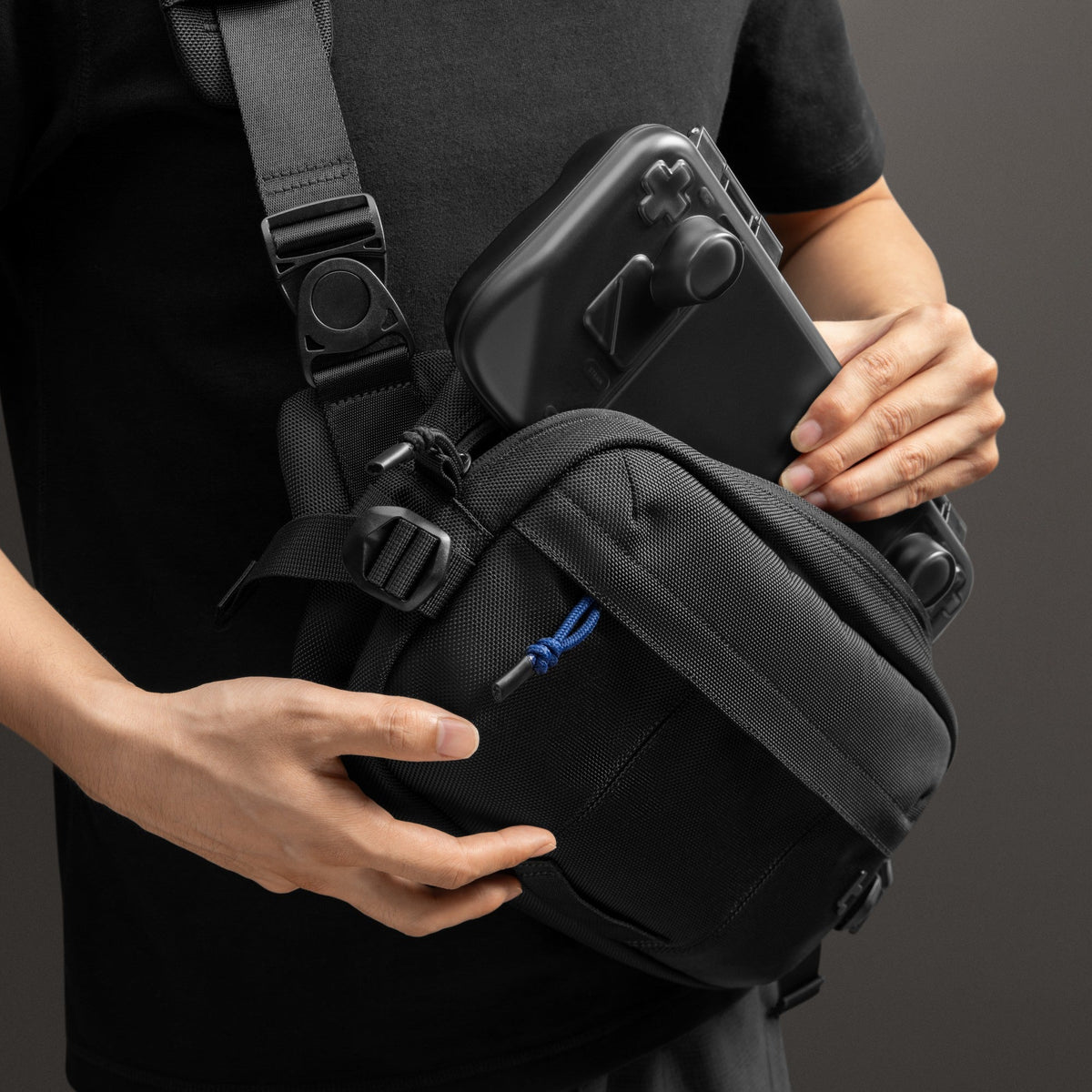 Tomtoc Banano Bandolera Wander-T26 para iPad Mini / N Switch 2 5.5L