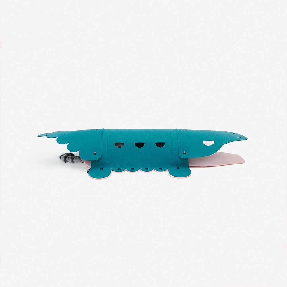 Pidan® Túnel Para Gato Diseño Cocodrilo Interactivo Y Seguro