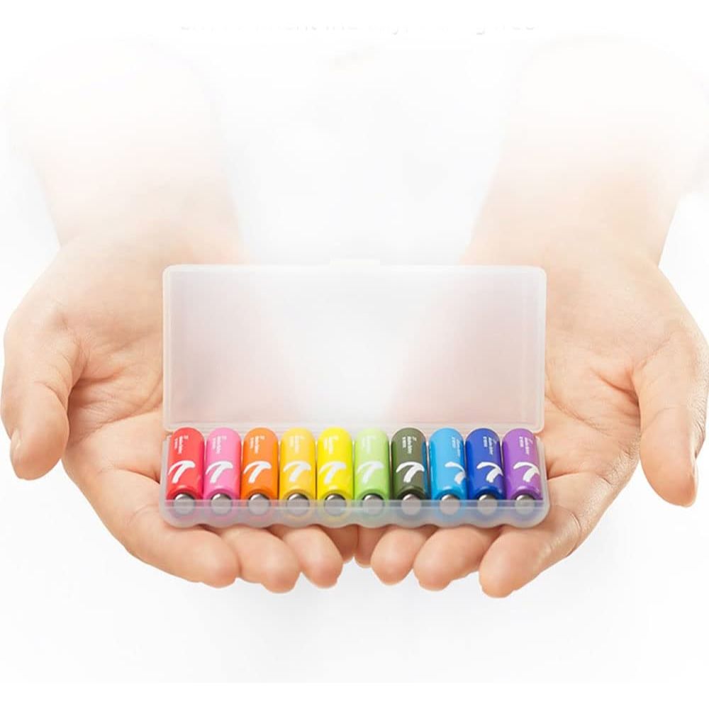 Xiaomi Pilas Alcalinas Desechables AAA Arcoiris (10 unidades) - imagen 3
