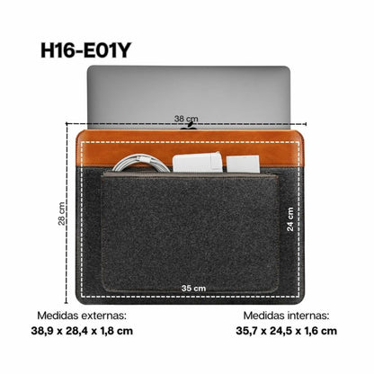 Tomtoc Funda Ultrafina Premium-H16 para MacBook Pro 16''