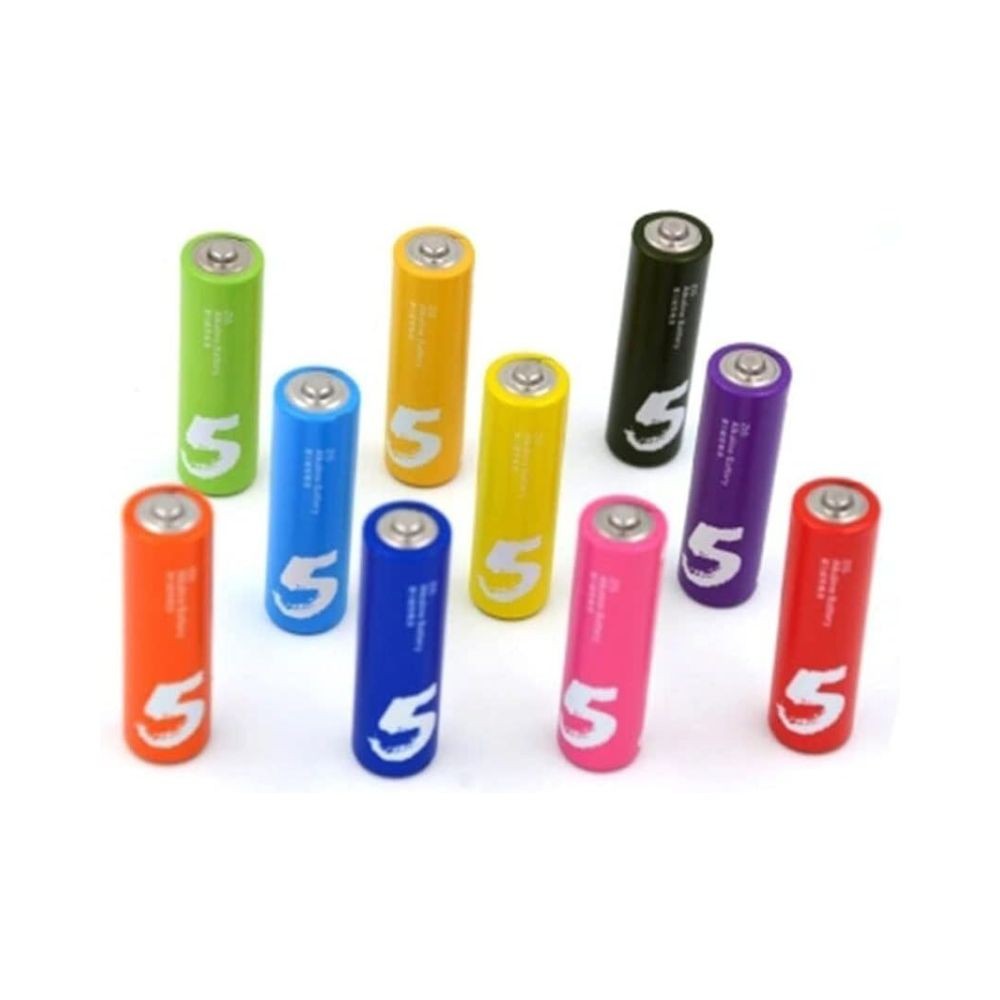 Xiaomi Pilas Alcalinas Desechables AA Arcoiris (10 unidades) - imagen 4
