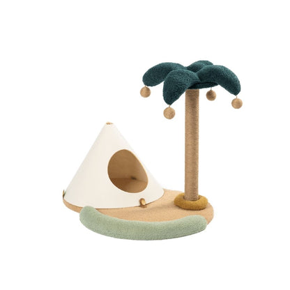 Pidan - Cama y Rascador para Gatos - Isla Felina
