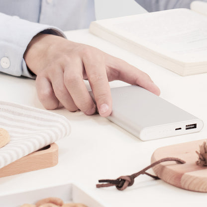 Xiaomi Batería Externa Portátil Mi Power Bank 10000 Mah 2s-plateado