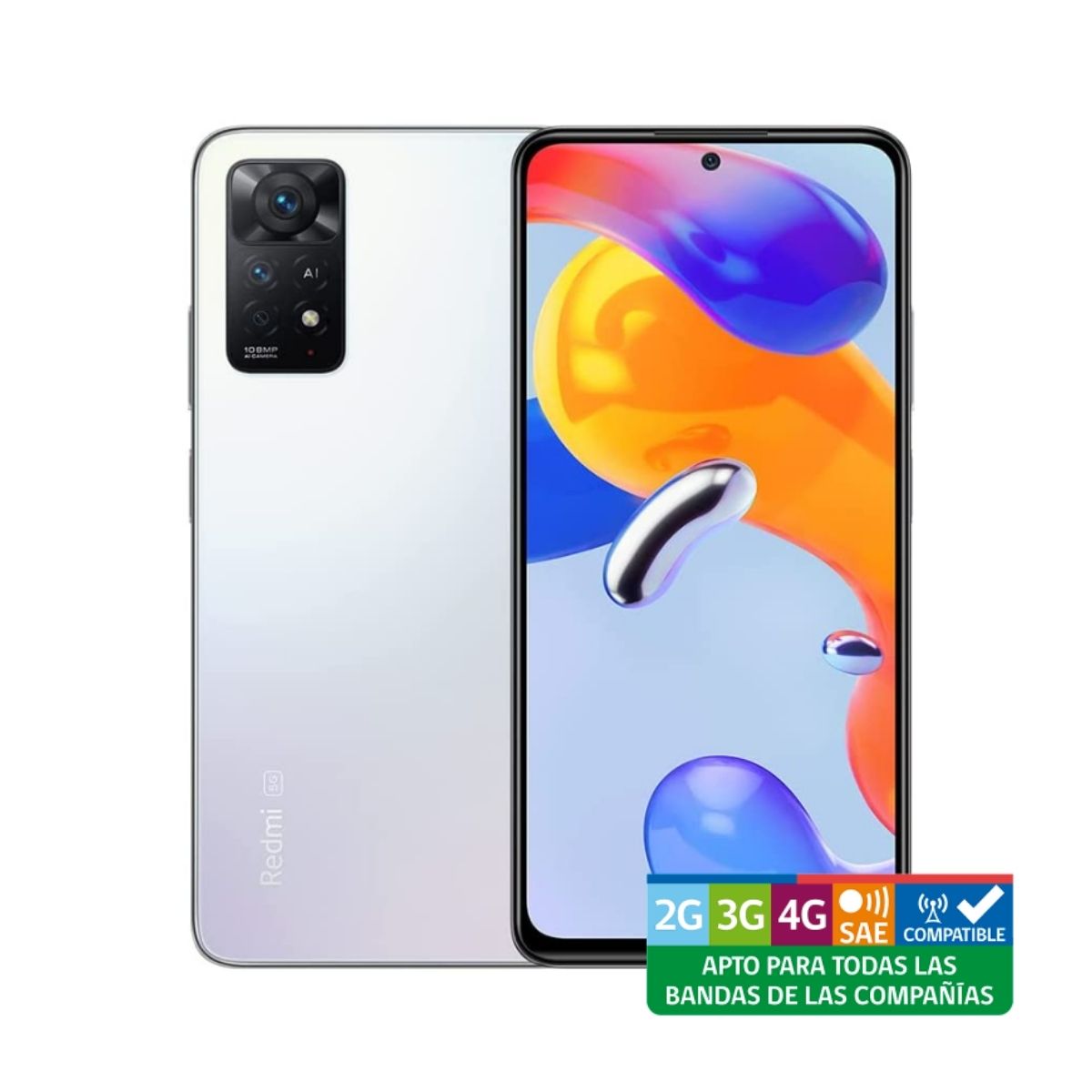Xiaomi Redmi Note 11 Pro 4G EU 6GB+128GB Blanca