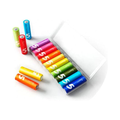 Xiaomi Pilas Alcalinas Desechables AA Arcoiris (10 unidades) - imagen 5