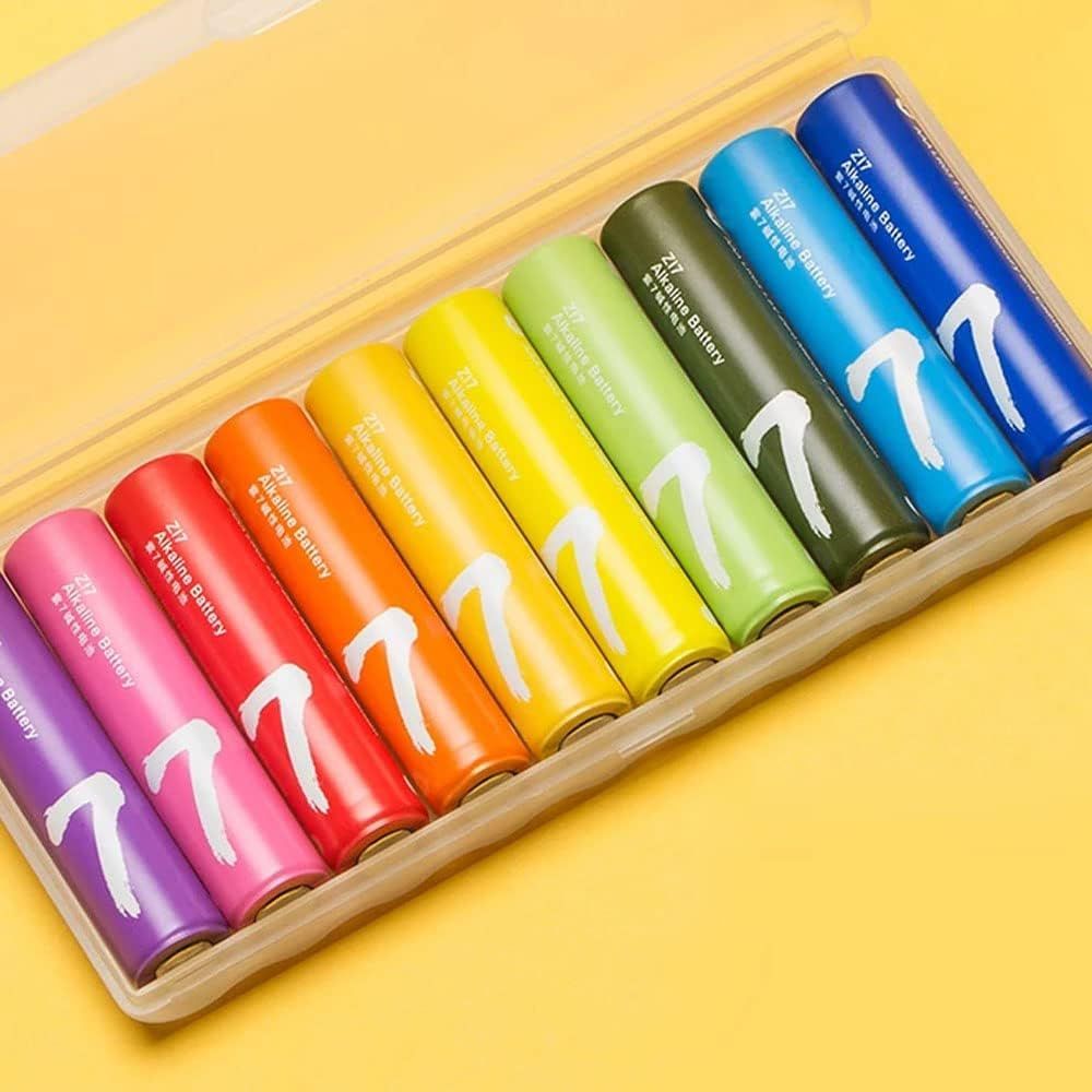 Xiaomi Pilas Alcalinas Desechables AAA Arcoiris (10 unidades) - imagen 6