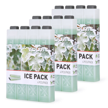 Tourit Paquetes de hielo reutilizables de larga duracion pack de 4