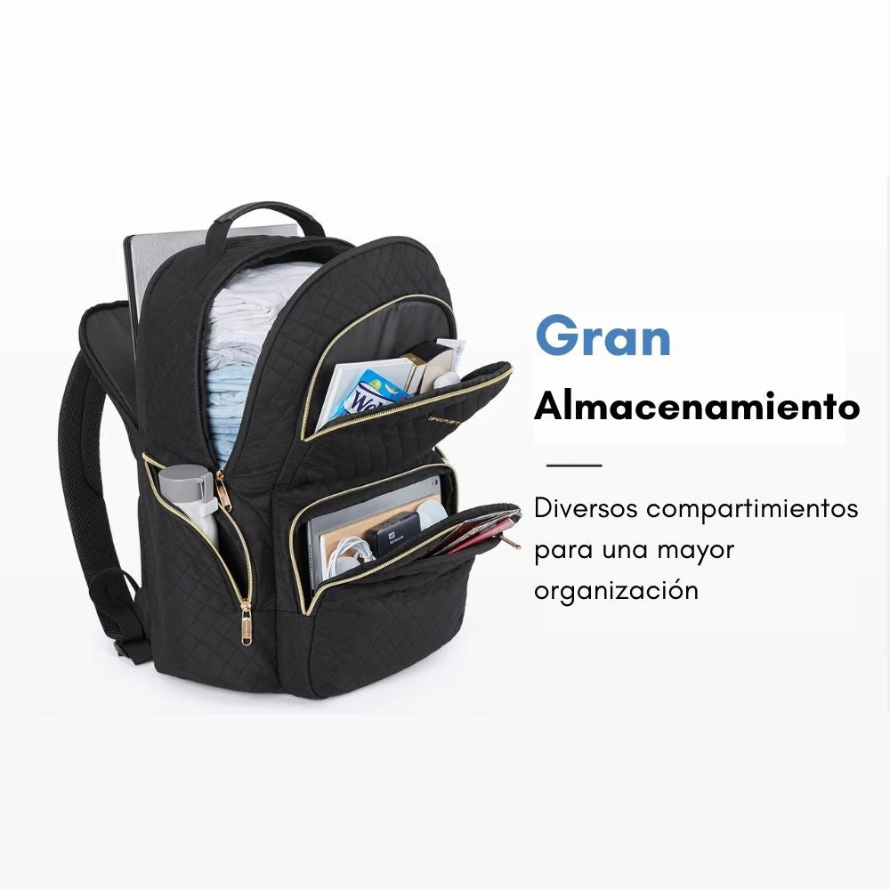 Bagsmart Mochila de Viaje para Notebook 17,3″ Trabajo Acolchada