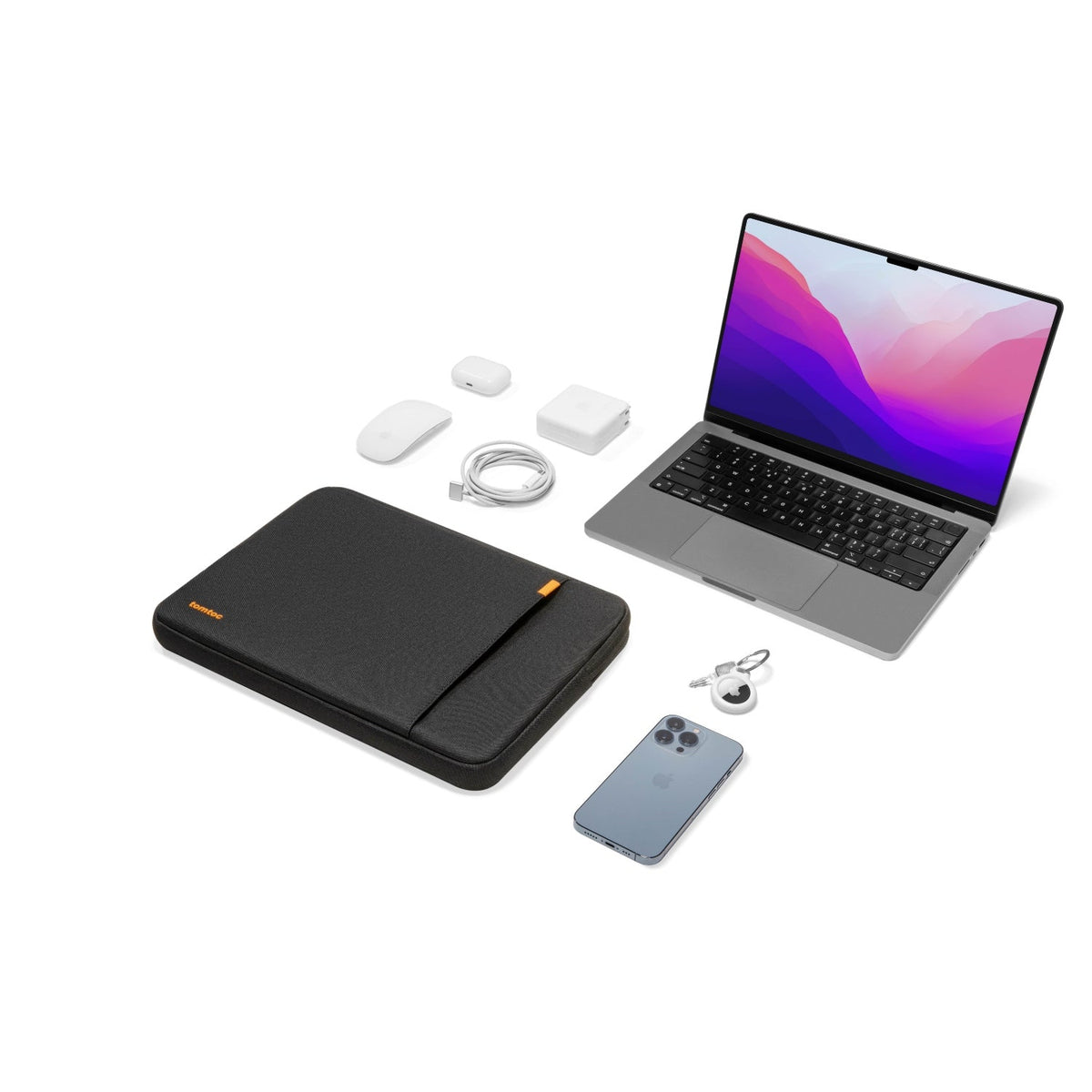 Tomtoc Funda Defender-A13 para MacBook Neo / Air / Pro de 13" con Organizador - imagen 10