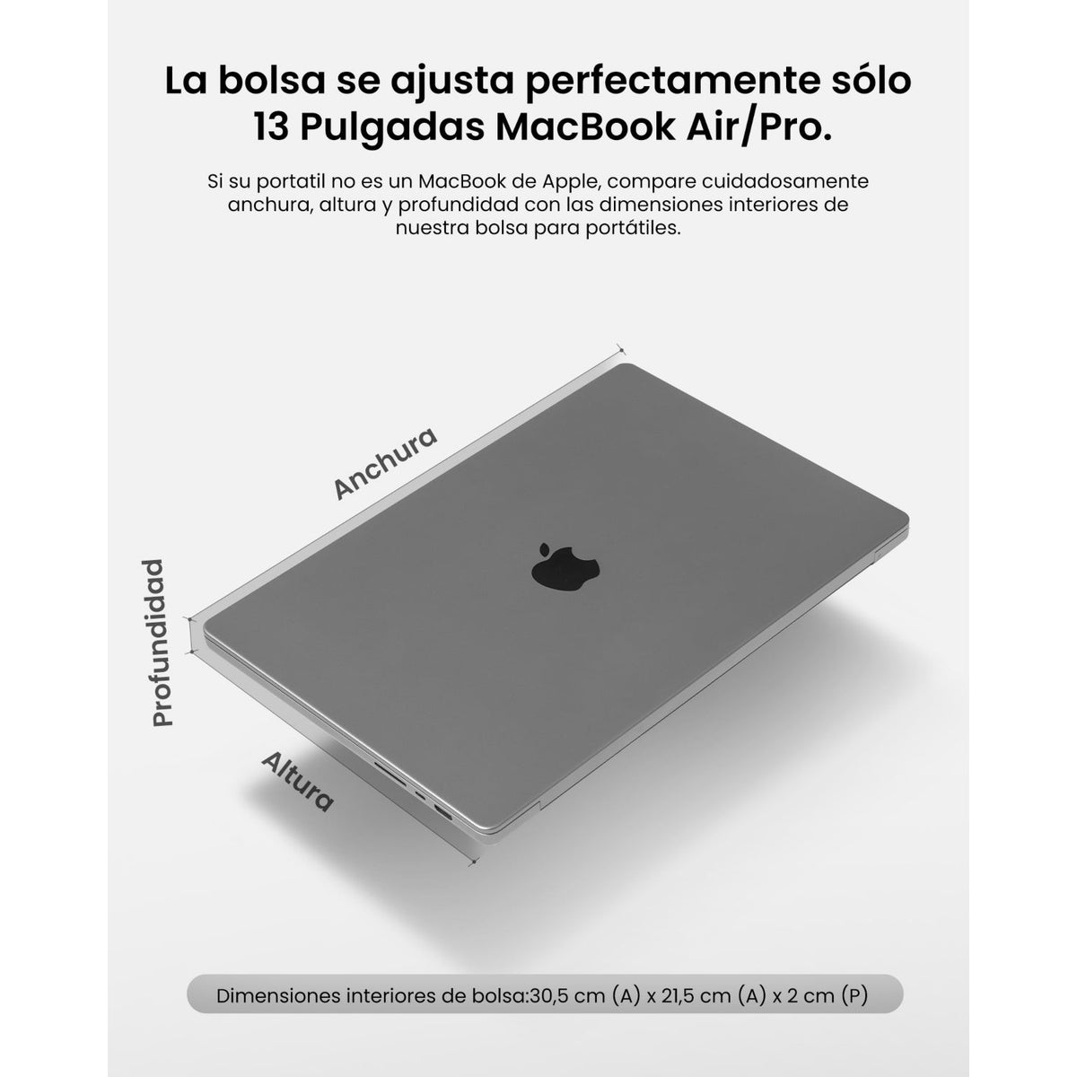 Tomtoc Funda Defender-A13 para MacBook Neo / Air / Pro de 13" con Organizador - imagen 5