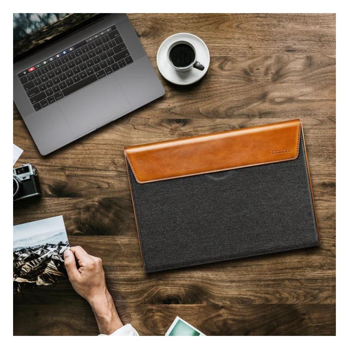 Tomtoc Funda Premium Vintage-A15 para MacBook Air / Pro 13"