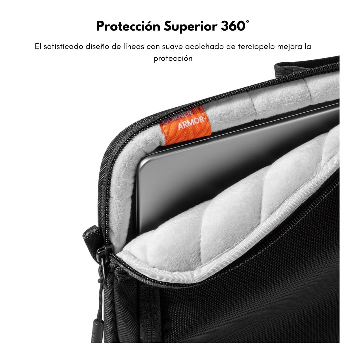 Tomtoc Maletín Delgado con Correa Defender-A30 para MacBook Pro de 16″