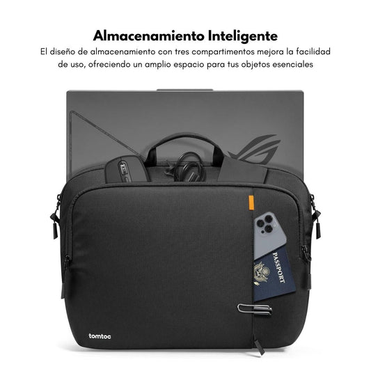 Tomtoc Maletín Delgado Defender-A30 para Notebook 17.3"
