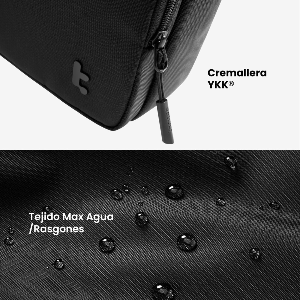 Tomtoc Maletín con Correa Navigator-A33 para Notebook de 13" - 14"