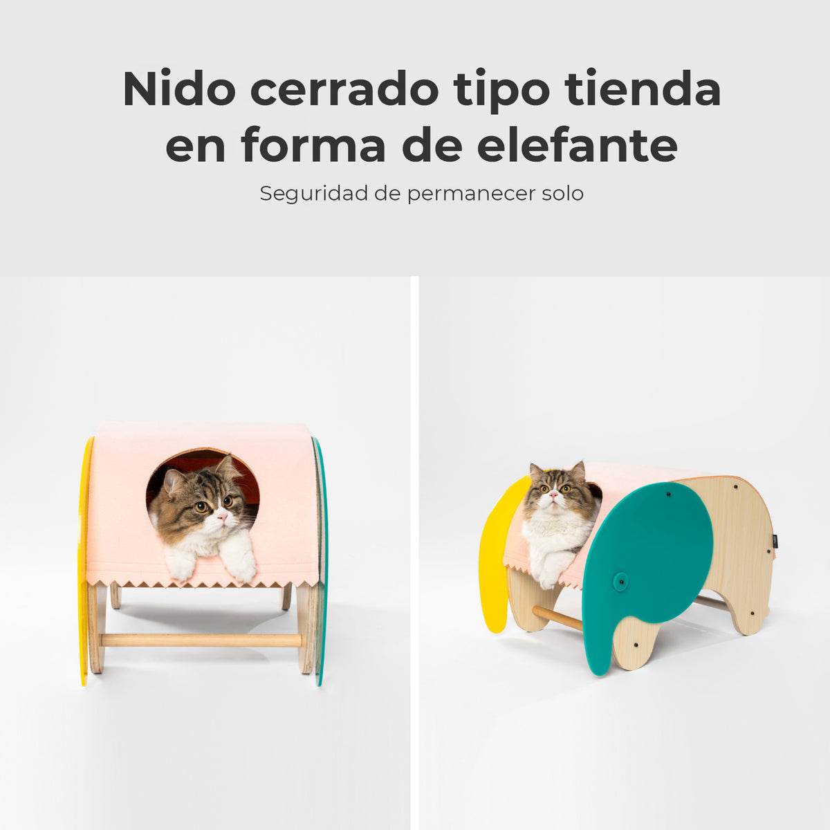 Pidan® Cama Tipo Hamaca Escondite Para Mascotas Elefante