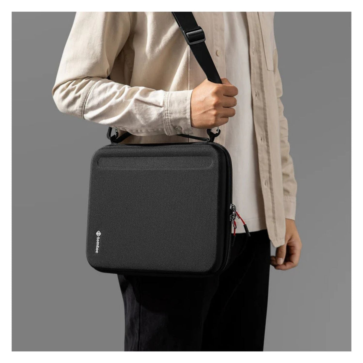 Tomtoc Funda Portafolio con Correa FancyCase-B06 para iPad Pro 12,9"