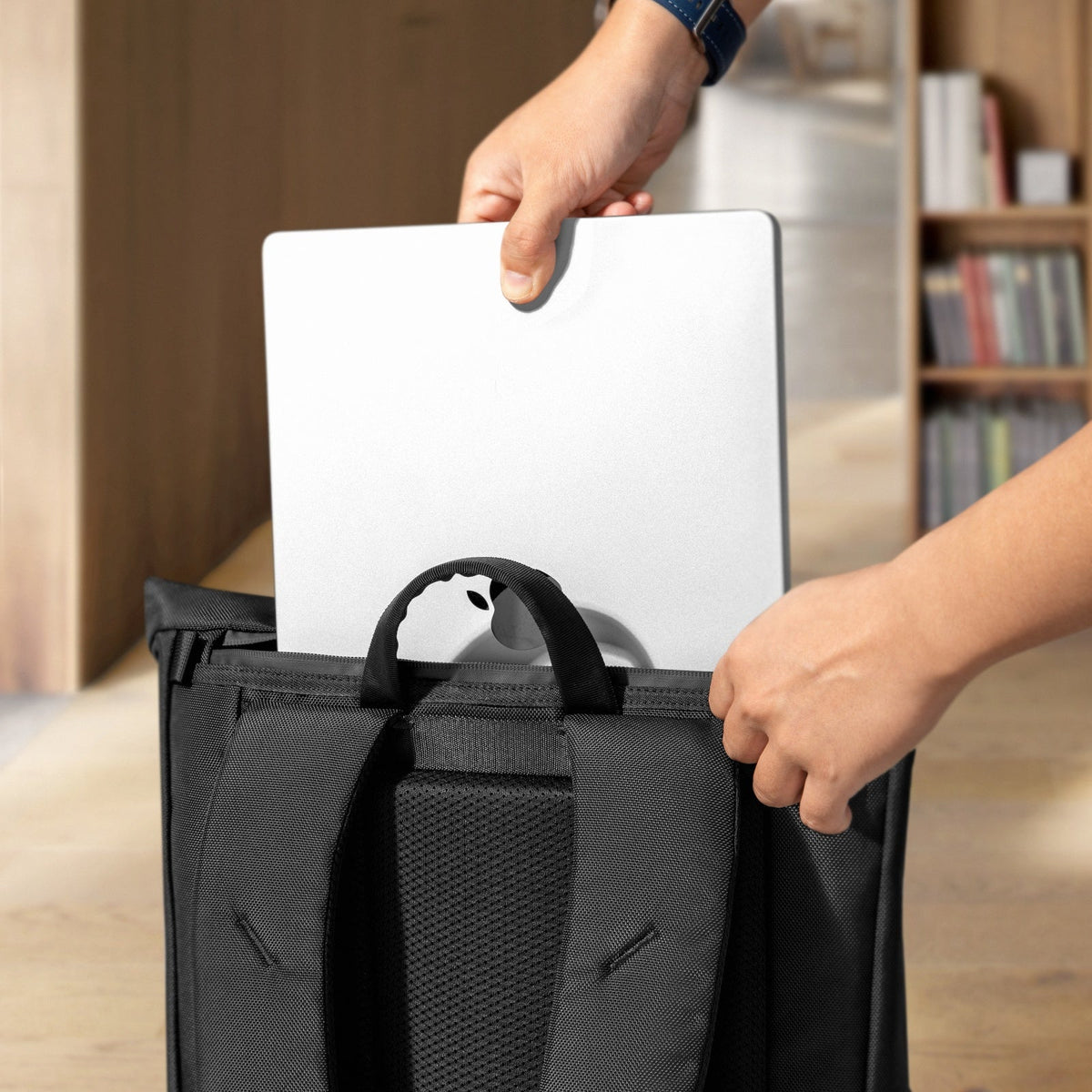 Tomtoc Mochila de Viaje Navigator-T61 L 25L-30L para Notebook 17,3"