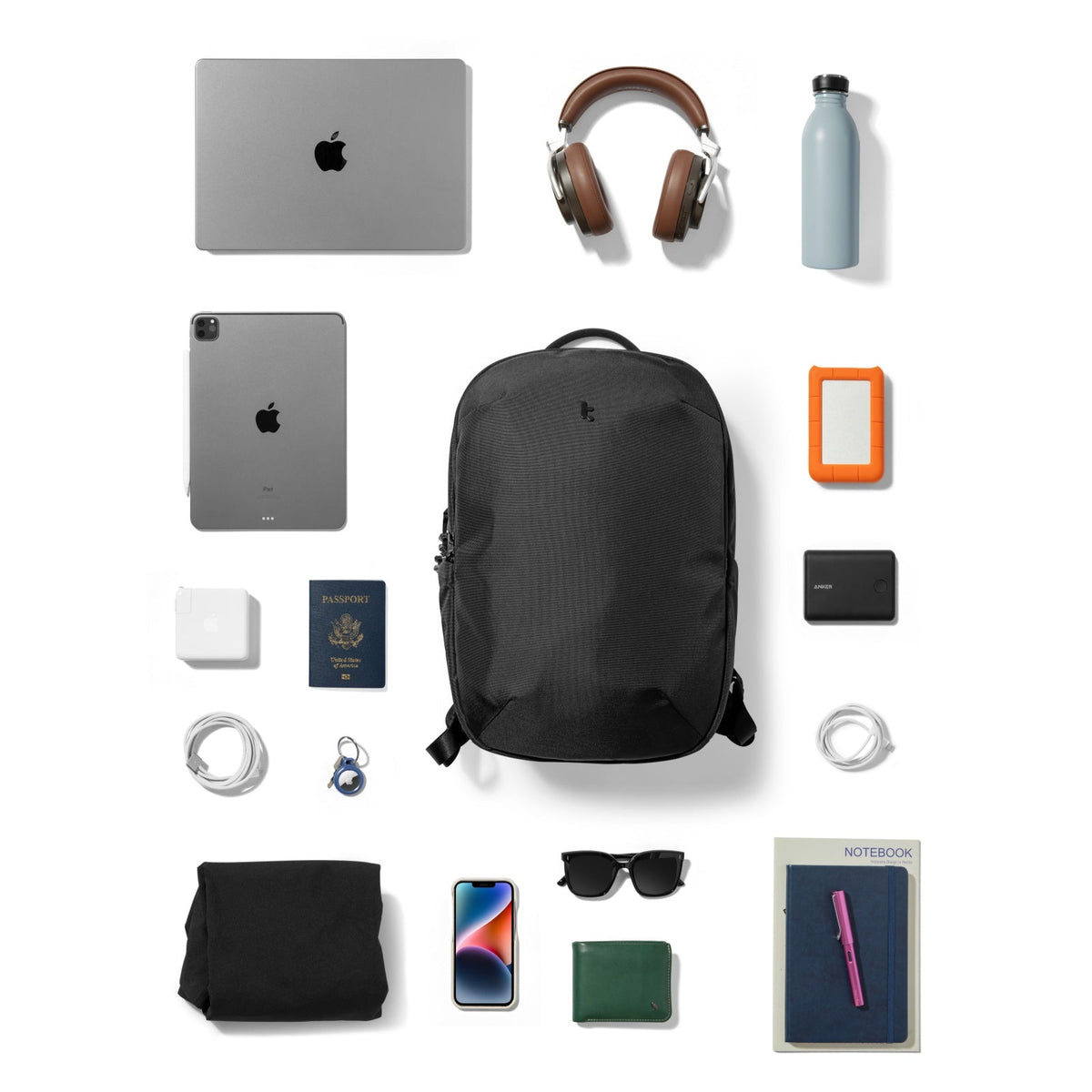 Tomtoc Mochila UrbanEX-T65 S 20L para Notebook 15.6"
