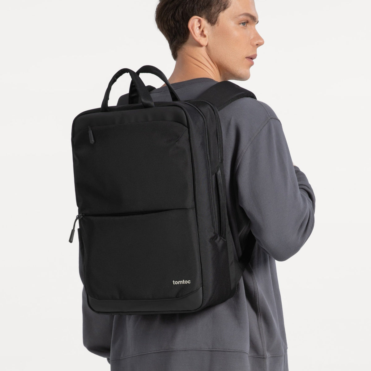 Tomtoc Mochila Premium Navigator-T71 M 24L para Notebook de 16''