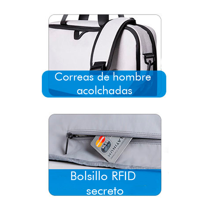 Bagsmart Maletín Falco para Notebook 15,6″ Trabajo y Viaje