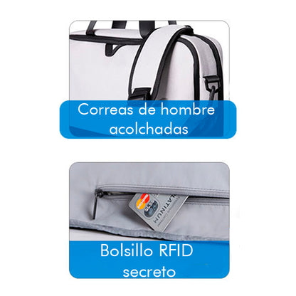 Bagsmart Maletín Falco para Notebook 15,6″ Trabajo y Viaje