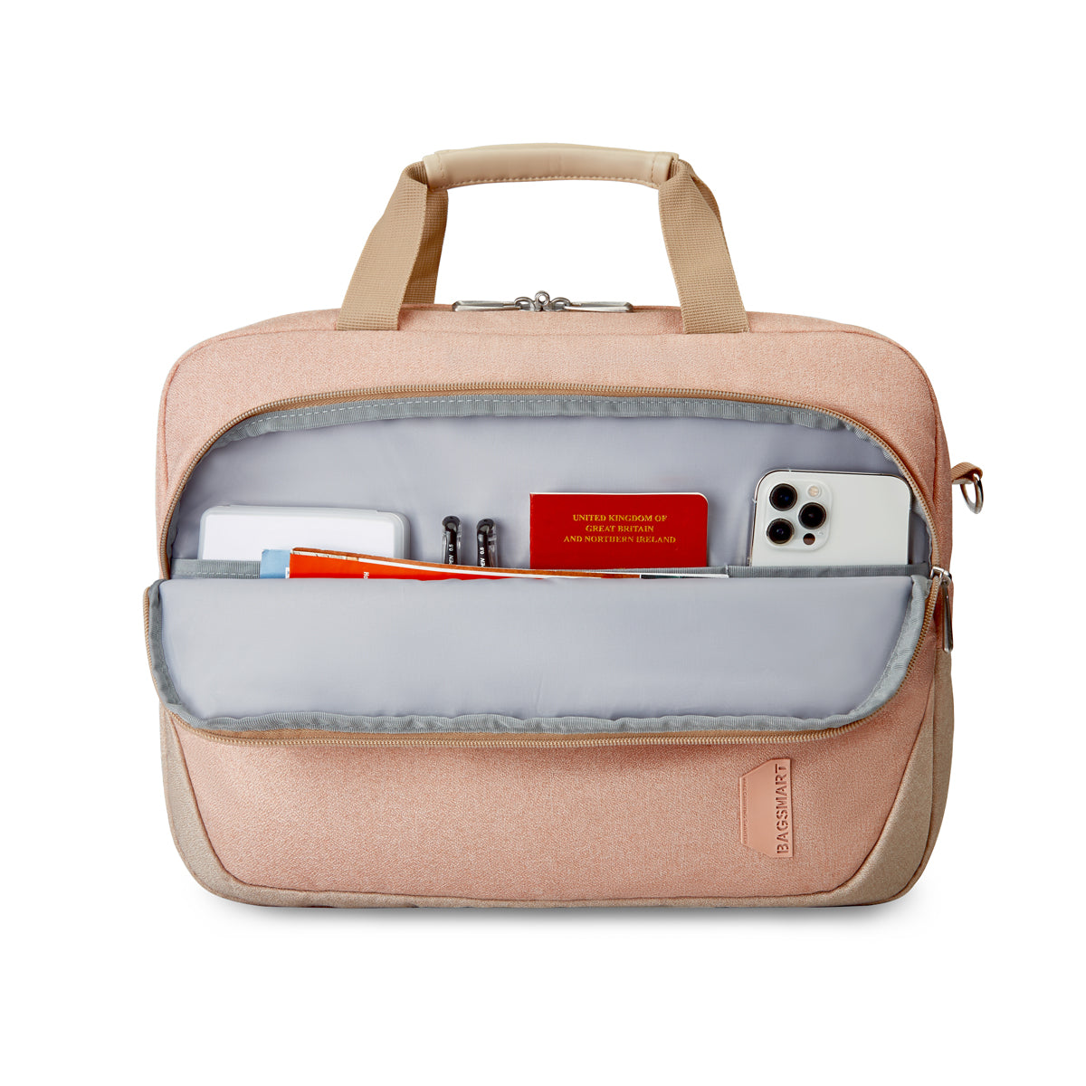Bagsmart Maletín Falco para Notebook 15,6″ con Cierre Seguro