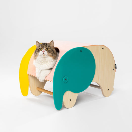 Pidan® Cama Tipo Hamaca Escondite Para Mascotas Elefante