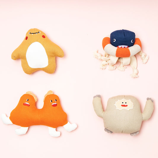 Pidan® Pet Plush Toy – Squeaker Monster Fábrica Estrella