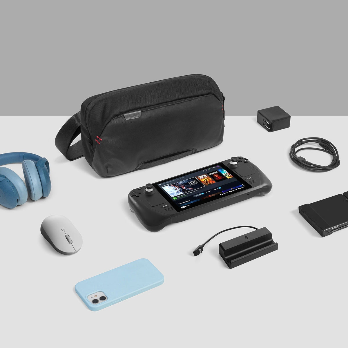 Tomtoc Bolso de Viaje Arccos-G47 para Steam Deck / Nintendo Switch 2