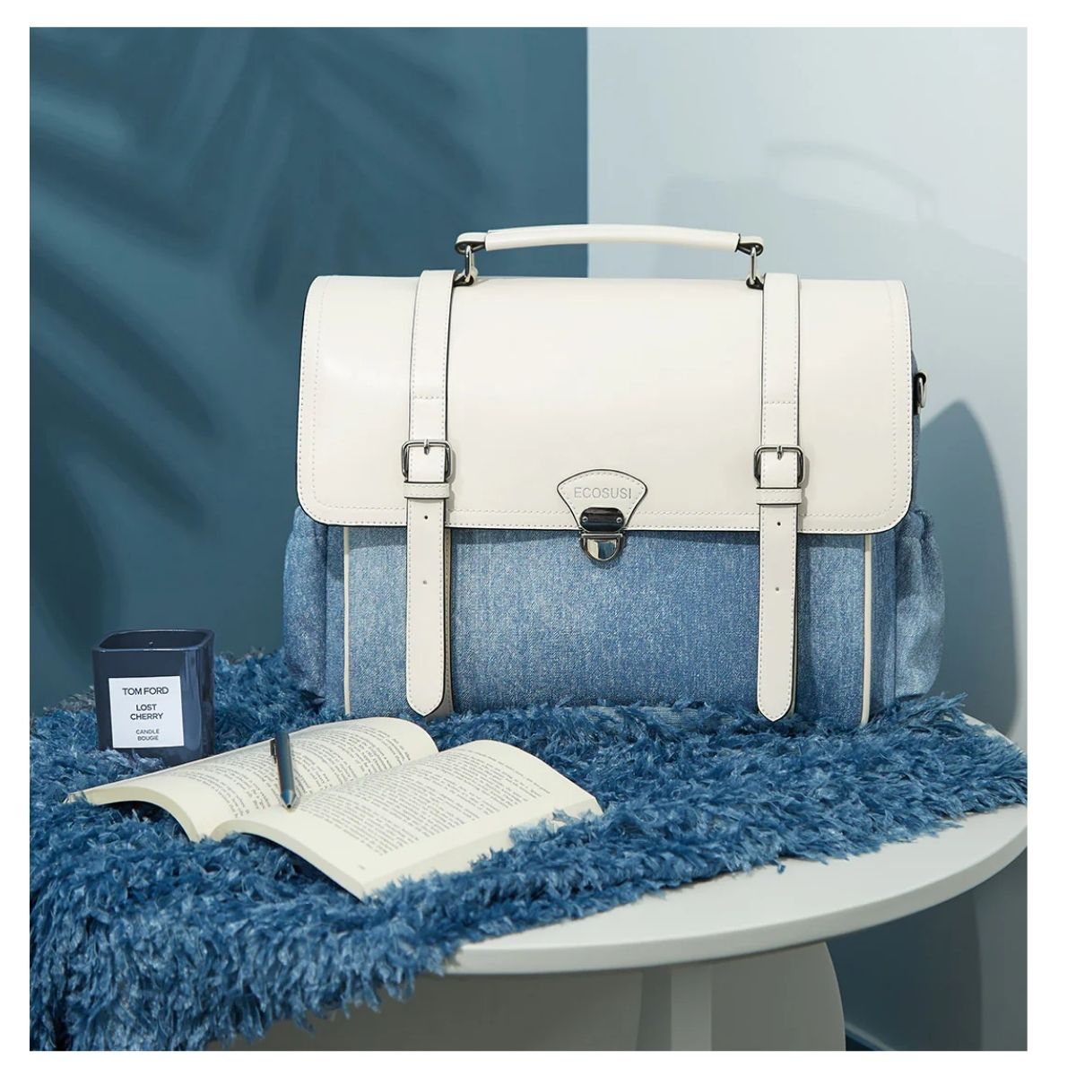 Ecosusi Mochila y Maletín Inspiración Denim para notebook 15.6"