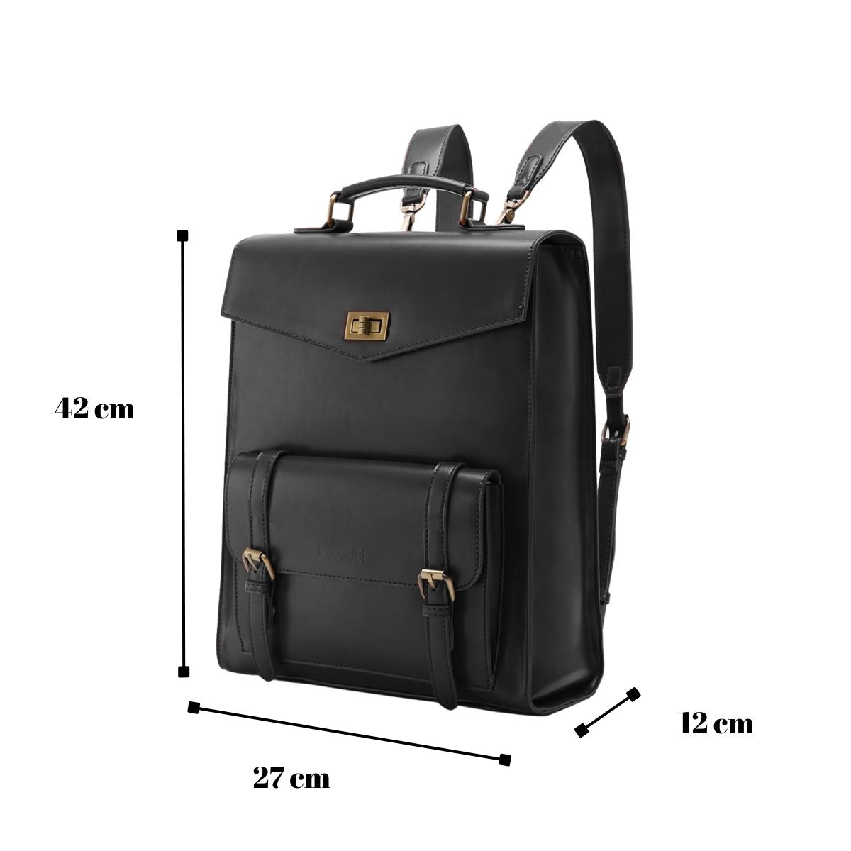 Ecosusi Mochila Vintage Daisy para Notebook 15,6"