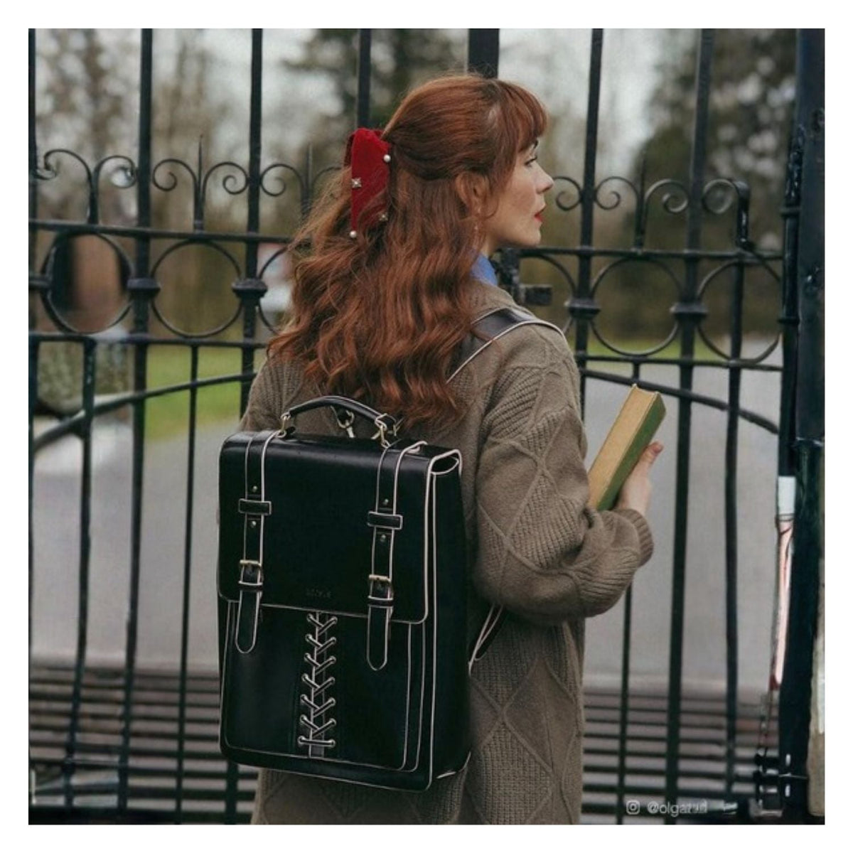 Ecosusi Mochila Vintage Emily para Notebook 15,6”